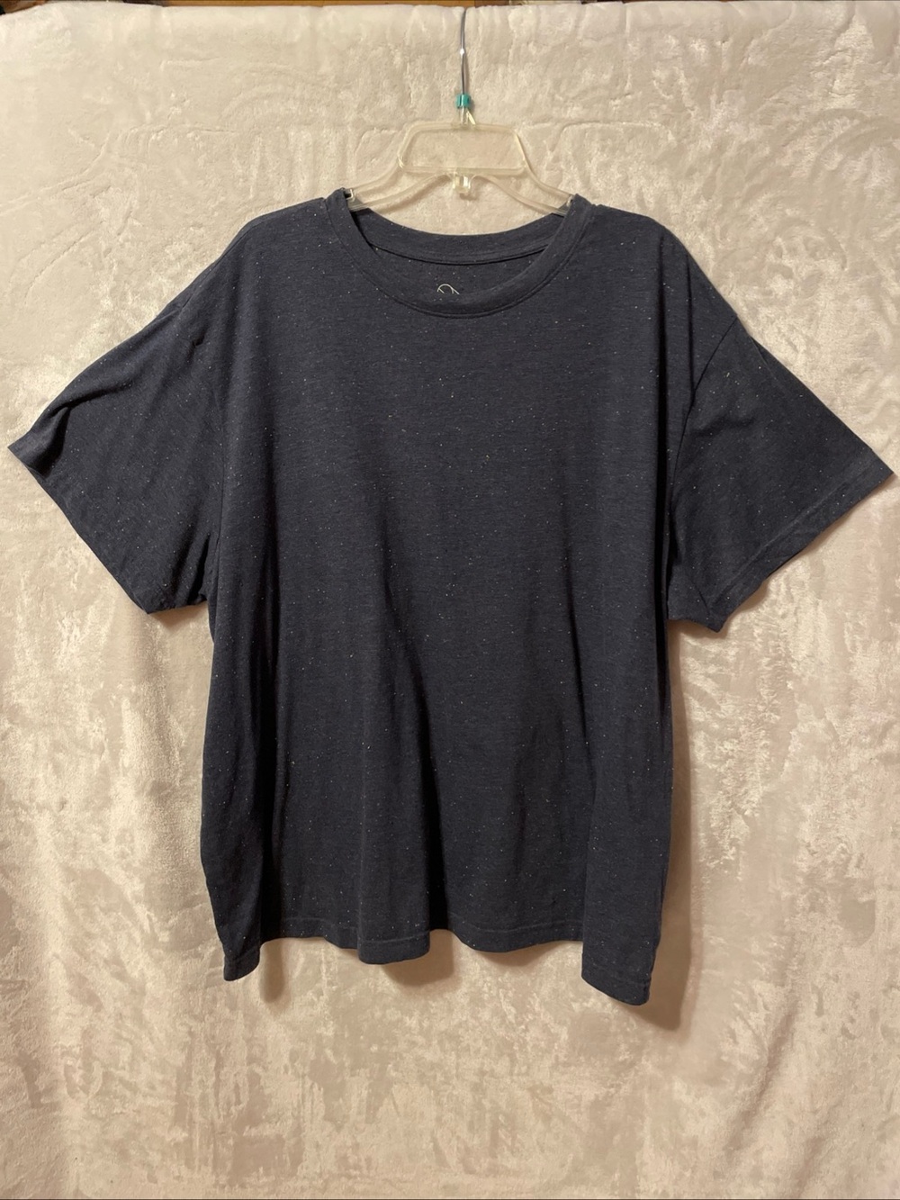 Original Use Navy Speckled Short Sleeve Tee